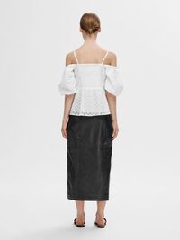 SCHULTERFREIES OBERTEIL, Bright White, highres