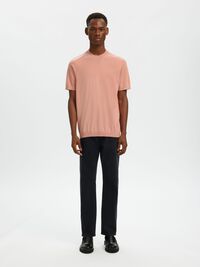 100% MERINO WOOL T-SHIRT, Rose Dawn, highres