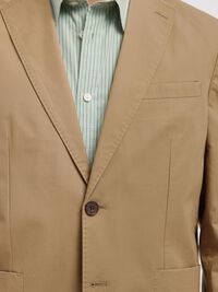 100% COTTON BLAZER, Kelp, highres
