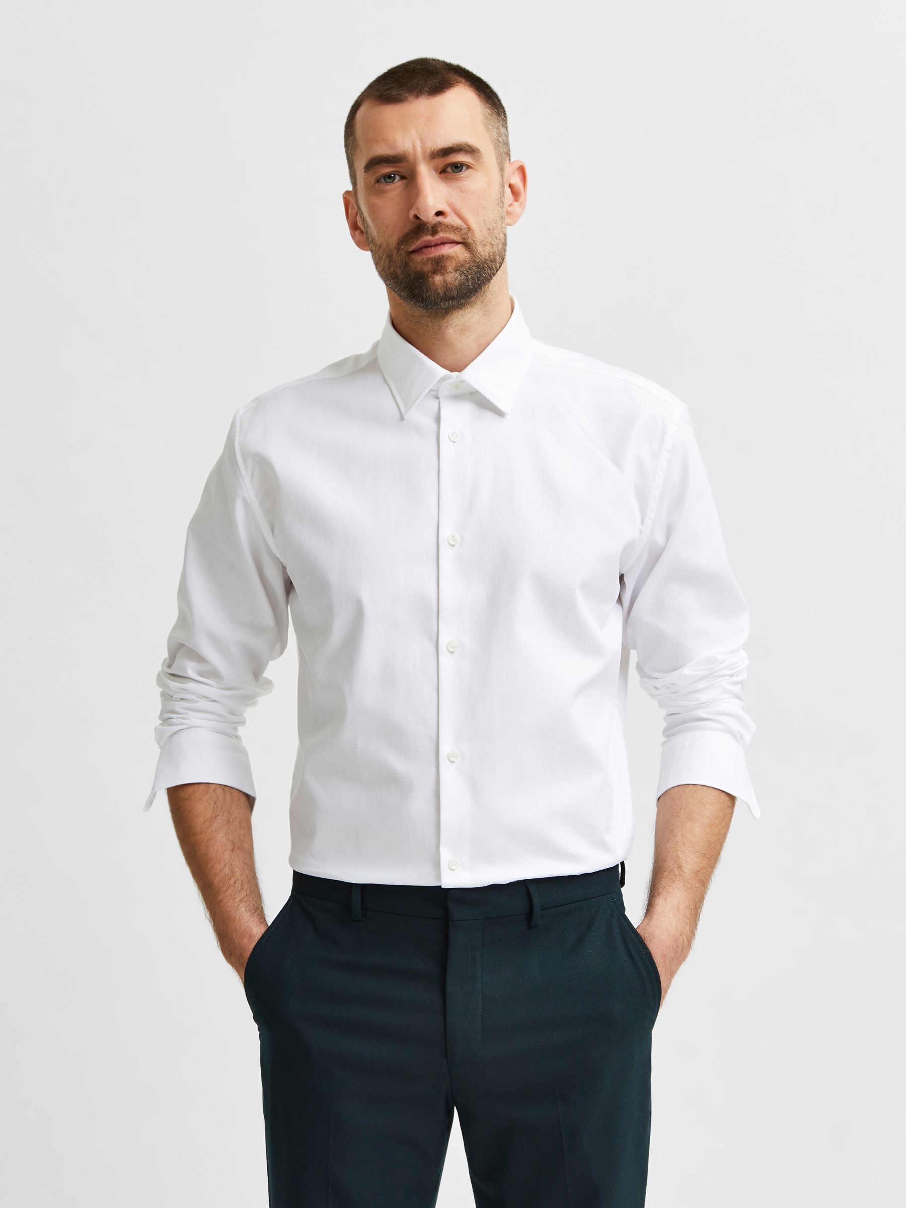 FORMAL SHIRT, Bright White, highres