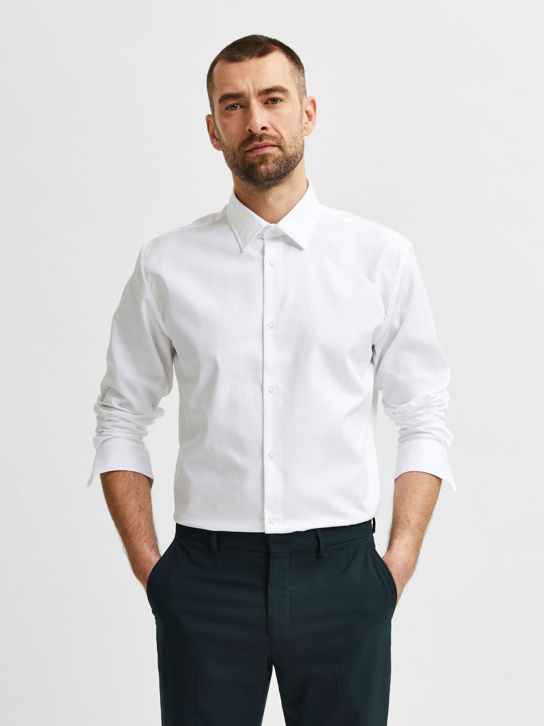 FORMAL SHIRT, Bright White, highres