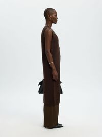 WOOL BLEND MAXI DRESS, Delicioso, highres