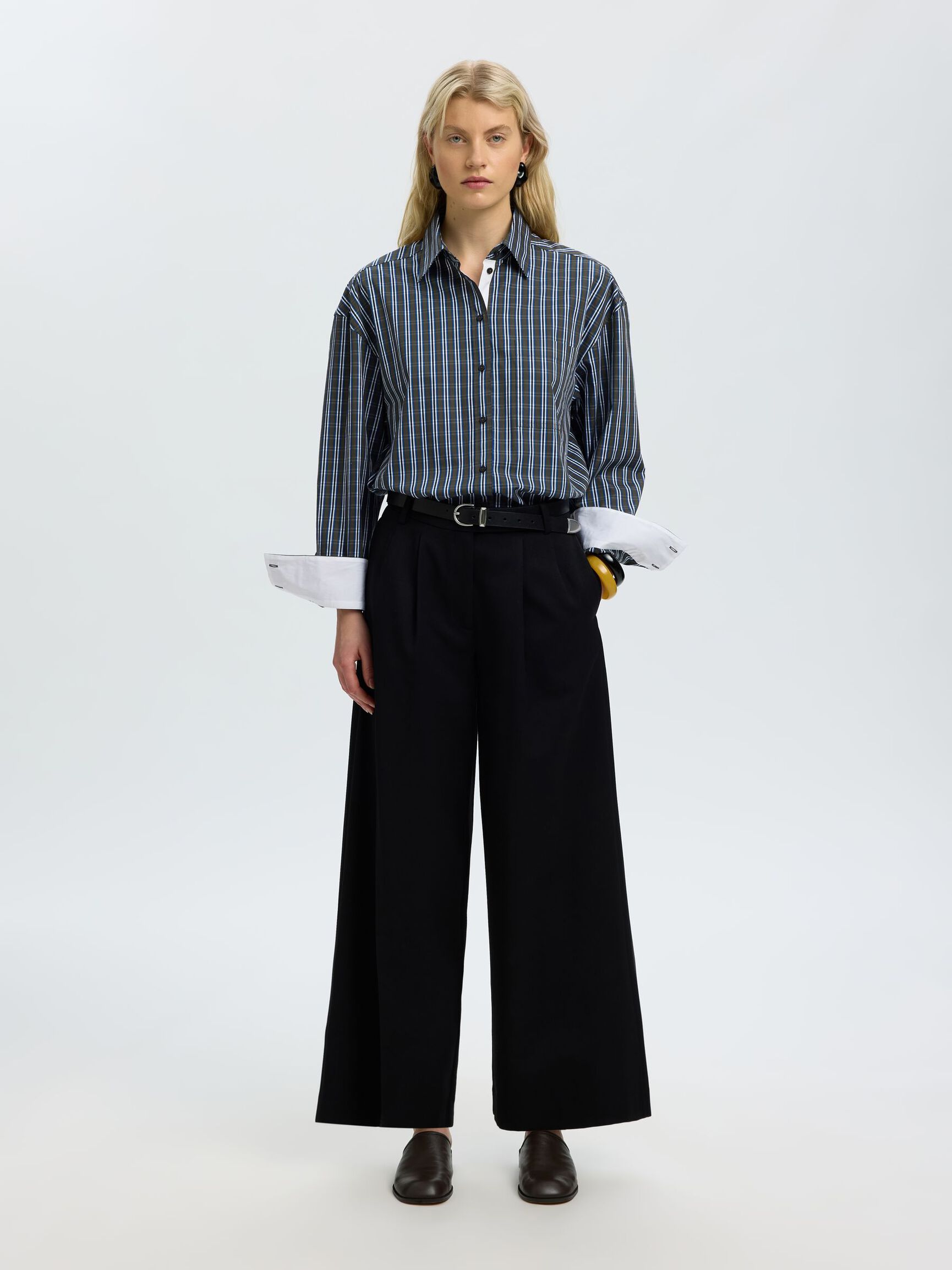 OVERSIZED FIT OVERHEMD, Peat, highres