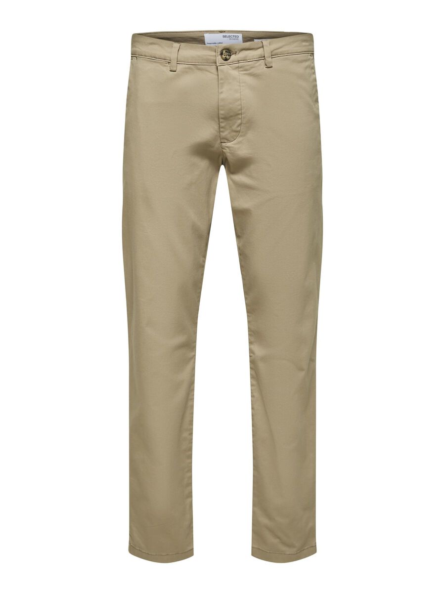 Selected 175 SLIM FIT FLEX CHINO, Greige, highres - 16087663_Greige_001.jpg