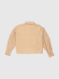 CROPPED STRIBET SKJORTE, Bright White, highres