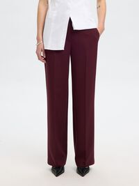 TAILORED WIDE-LEG TROUSERS, Fig, highres