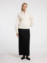 ULLBLANDING GENSER MED HALV GLIDELÅS, Snow White, highres