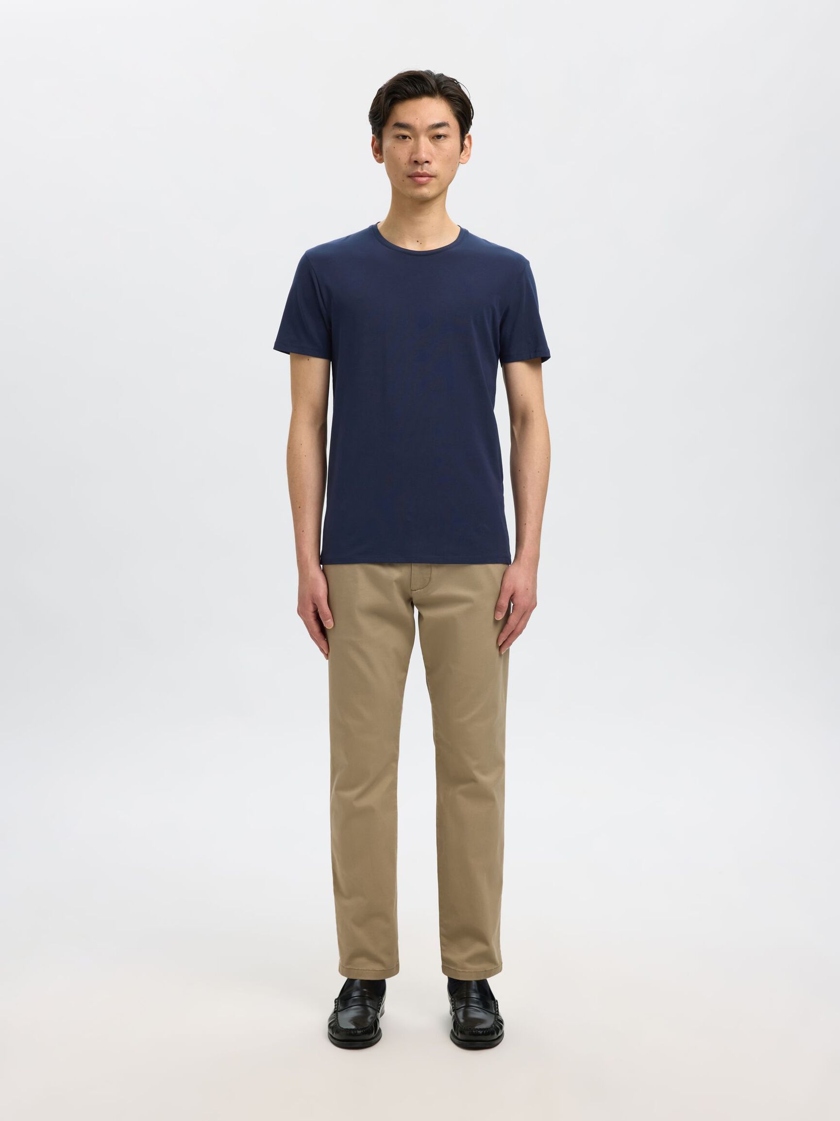 SHORT-SLEEVED T-SHIRT, Navy Blazer, highres