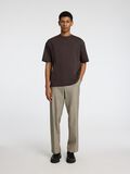 Selected LOOSE FIT T-SHIRT, Chocolate Torte, highres - 16094143_ChocolateTorte_005.jpg