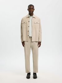 SMAL PASSFORM AVSMALNANDE BYXOR, Pure Cashmere, highres