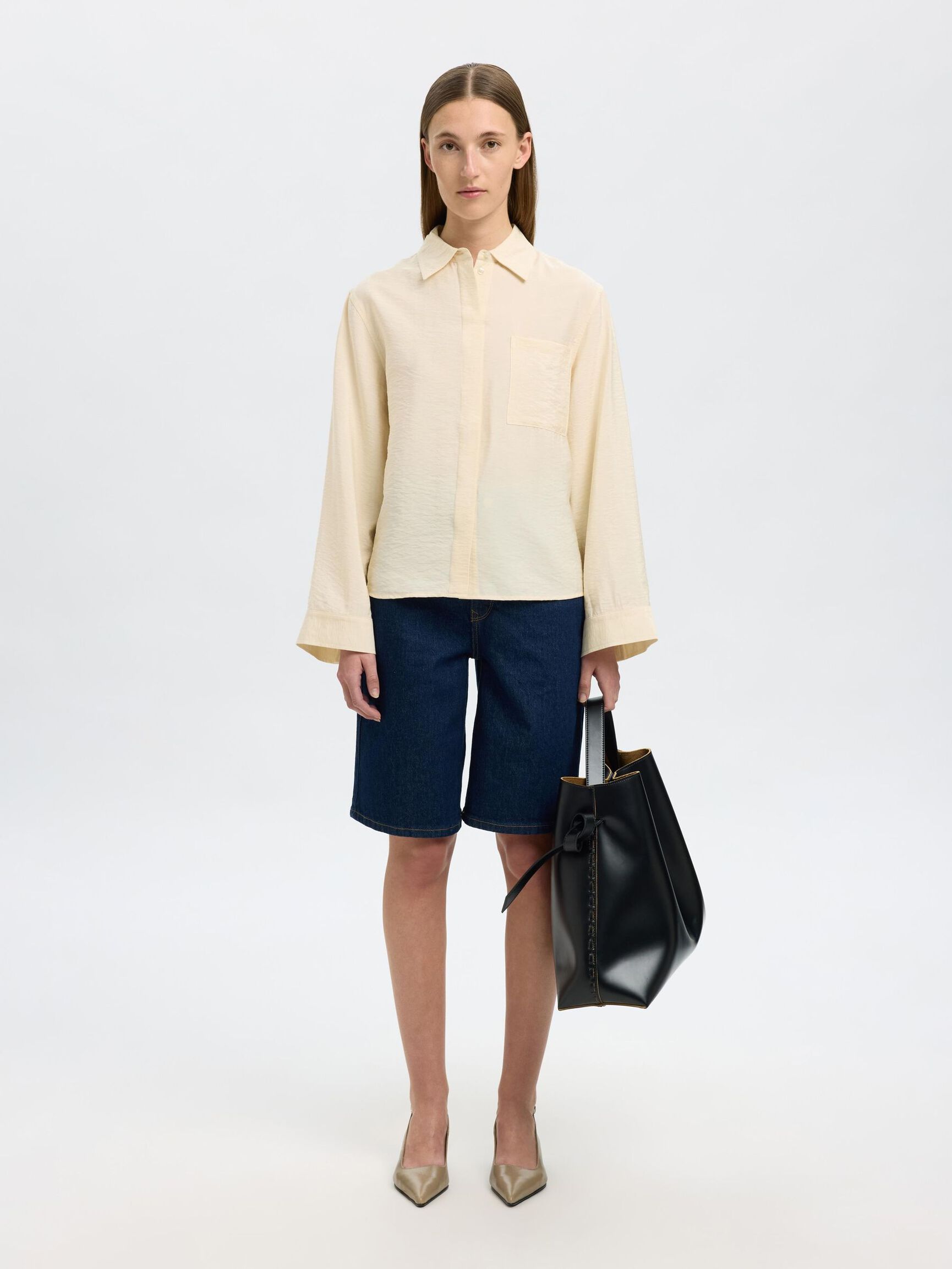 MEZCLA DE VISCOSA CAMISA, Birch, highres