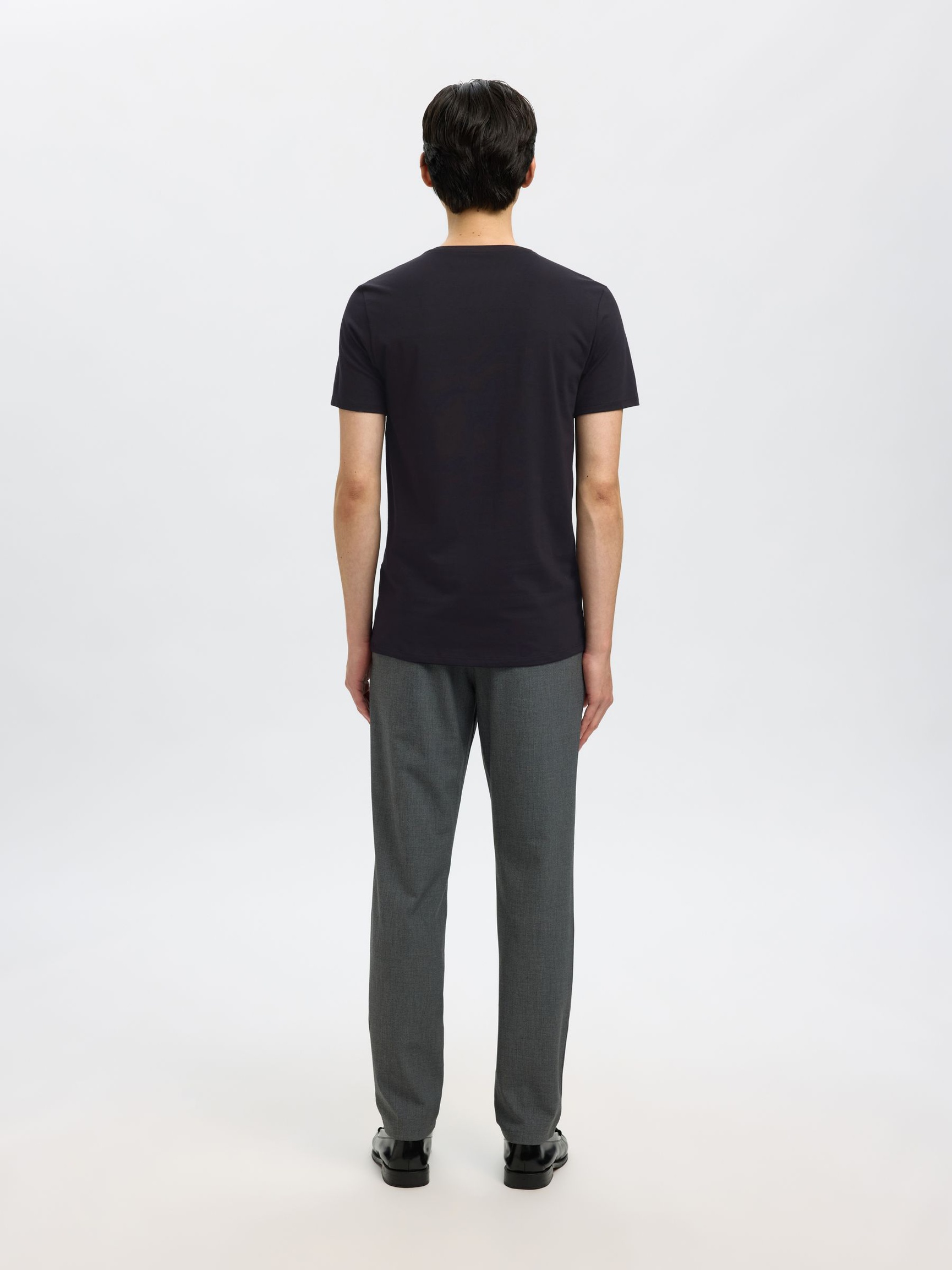 T-SHIRT, Black, highres