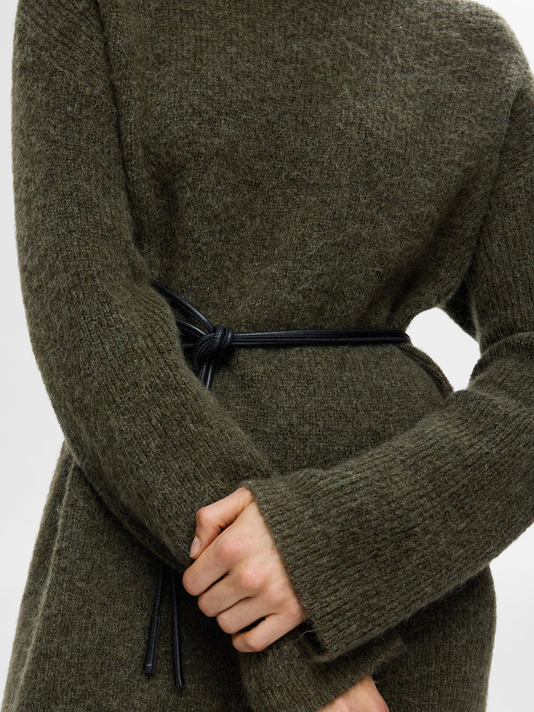 WOOL BLEND MAXI DRESS, Kalamata, highres