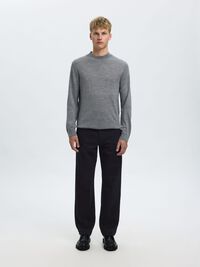 REGULAR FIT BROEK, Dark Navy, highres