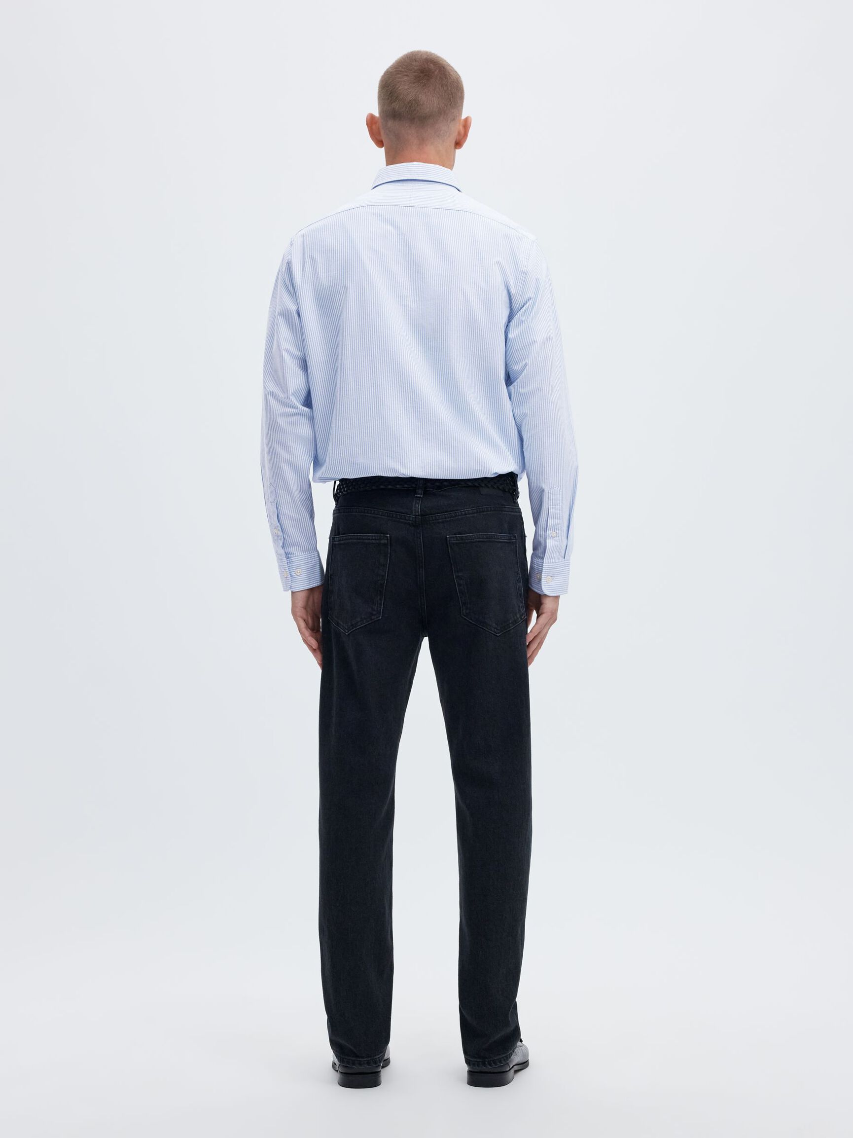 OXFORD LONG SLEEVED SHIRT, Skyway, highres