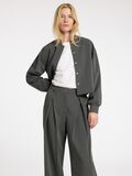Selected CROPPED BOMBER JACKET, Volcanic Ash, highres - 16094400_VolcanicAsh_1185970_006.jpg