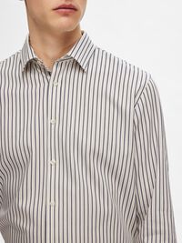 SLIM FIT SHIRT, Fog, highres