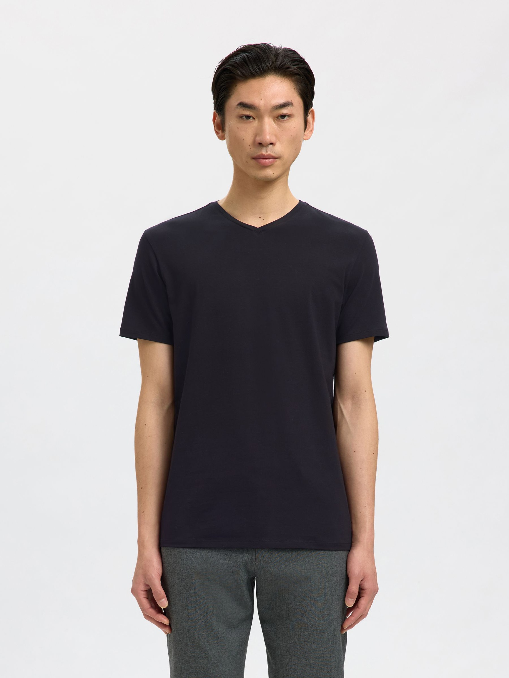 T-SHIRT, Black, highres