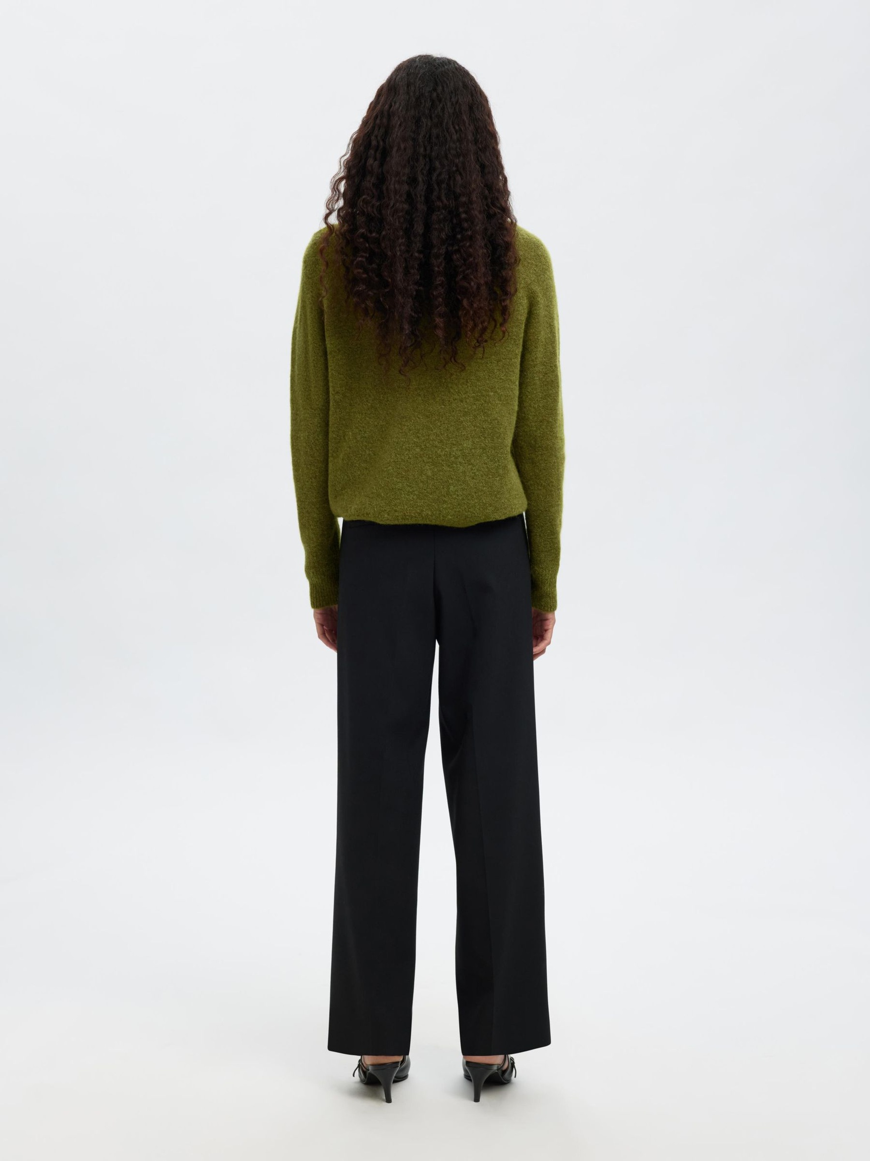 WOOL BLEND JUMPER, Cardamom Seed, highres