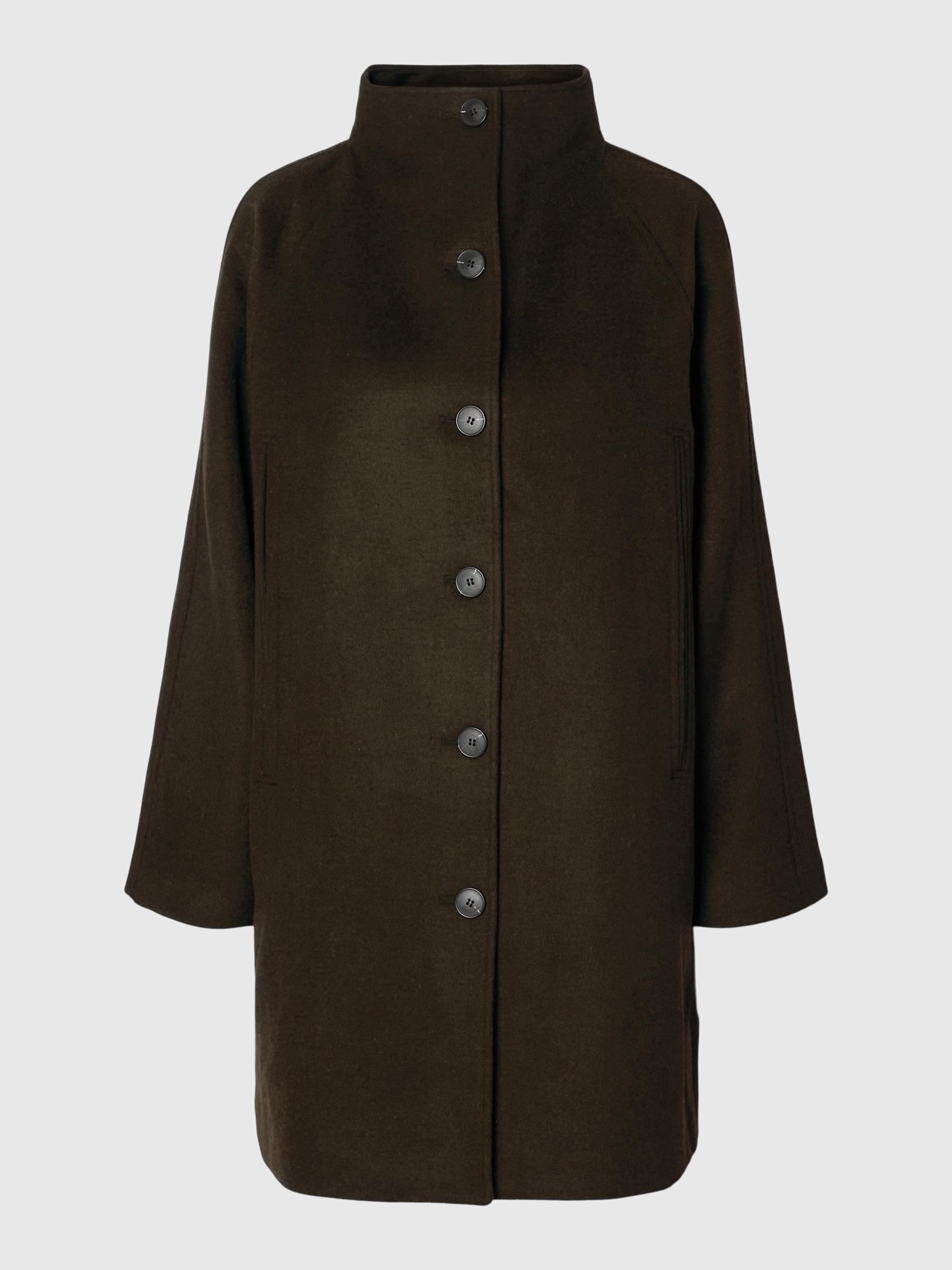 WOOL BLEND COAT, Delicioso, highres