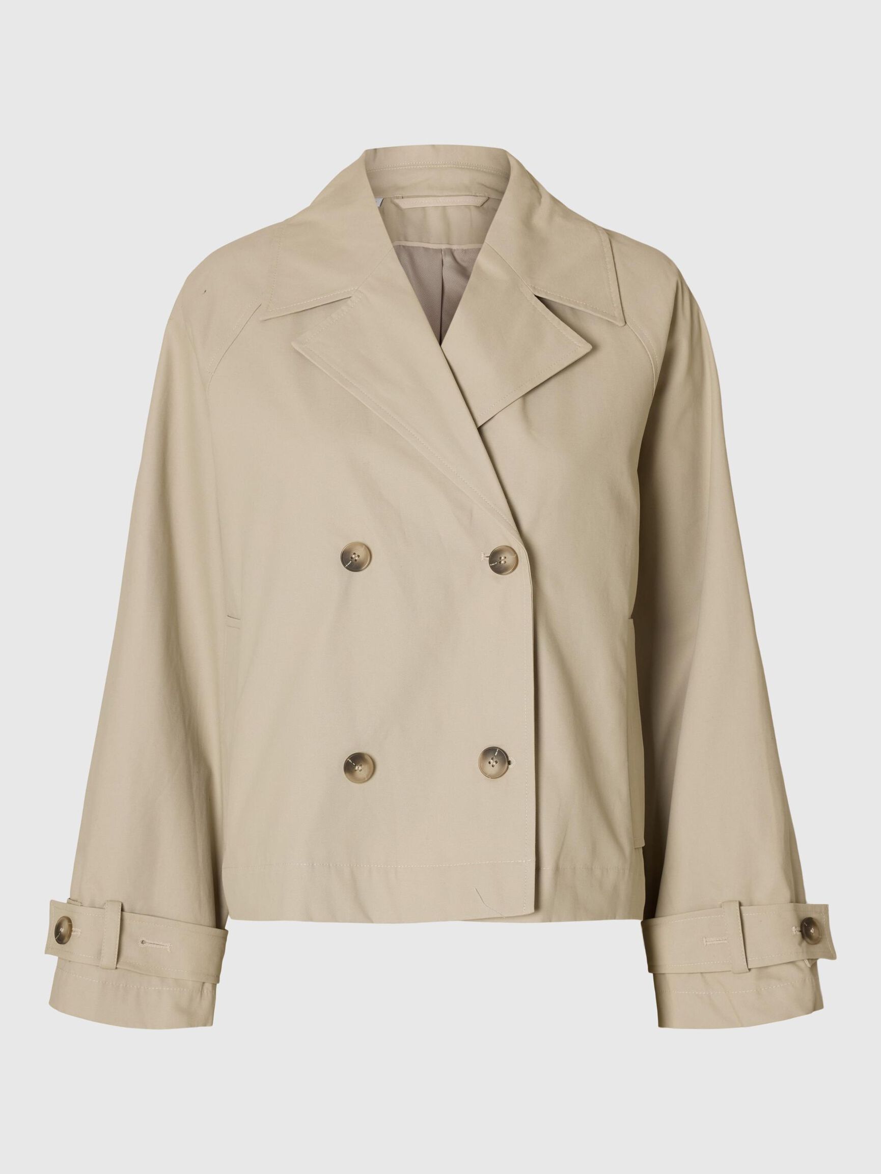 KORT TRENCHCOAT, Island Fossil, highres