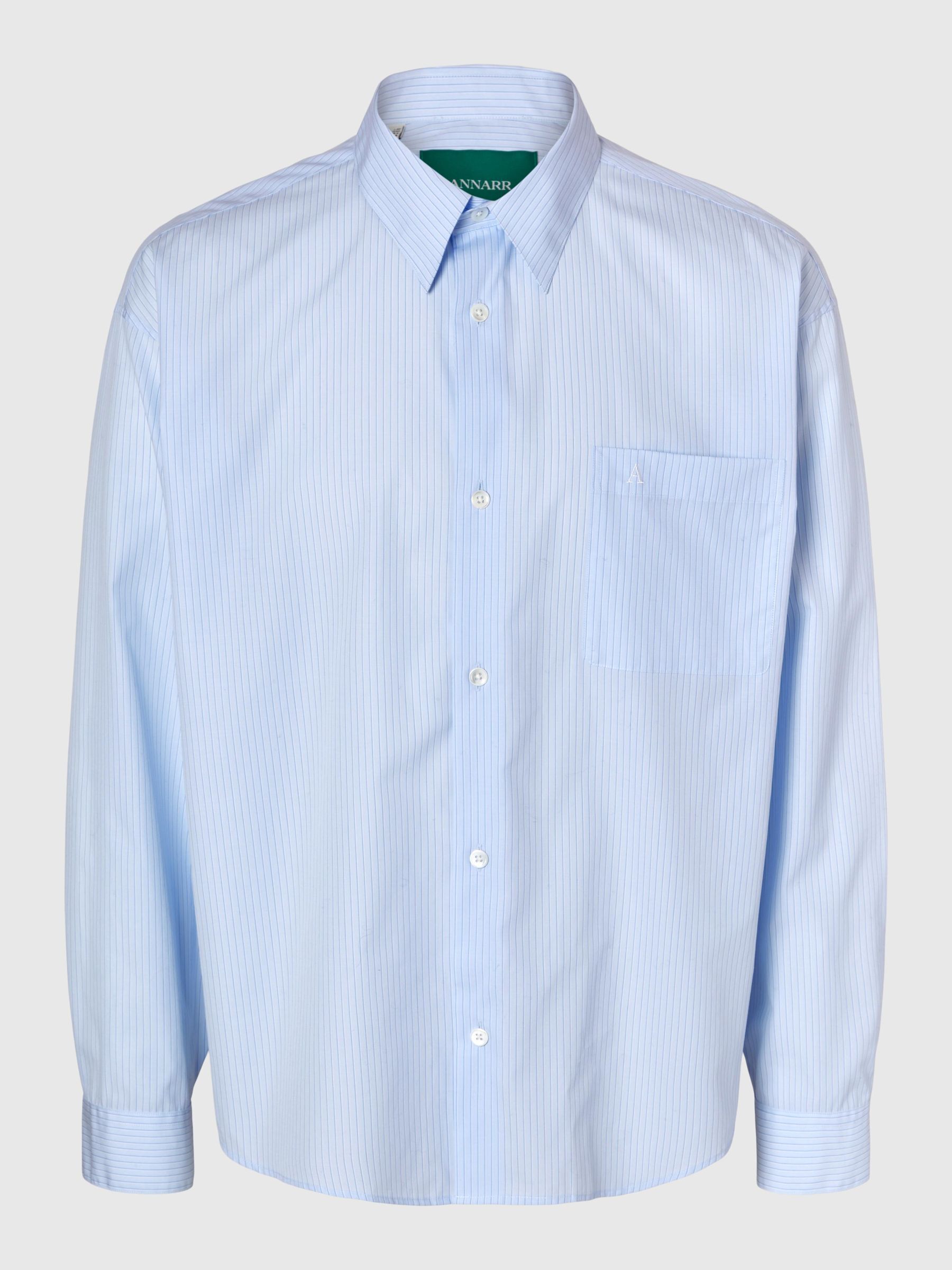 RELAXED FIT SHIRT, Cashmere Blue, highres
