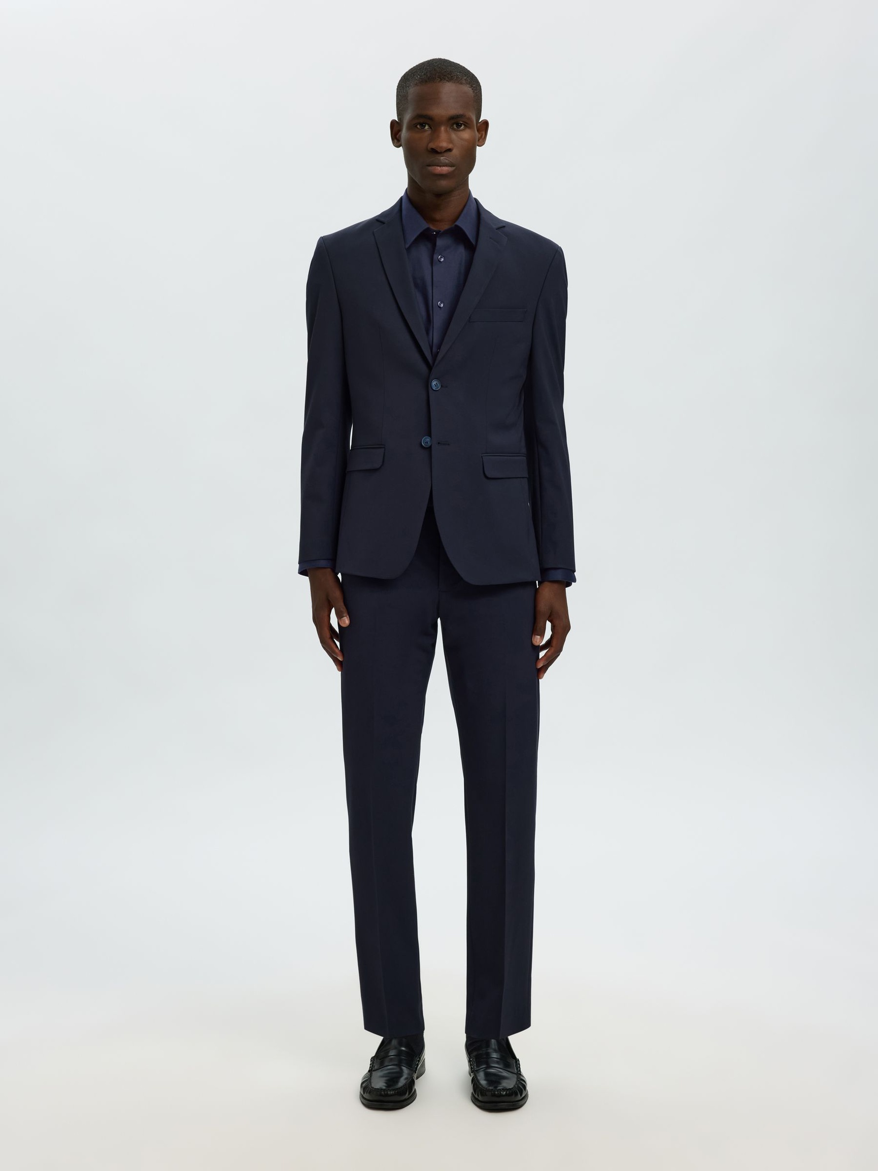 SLIM FIT HEMD, Sky Captain, highres
