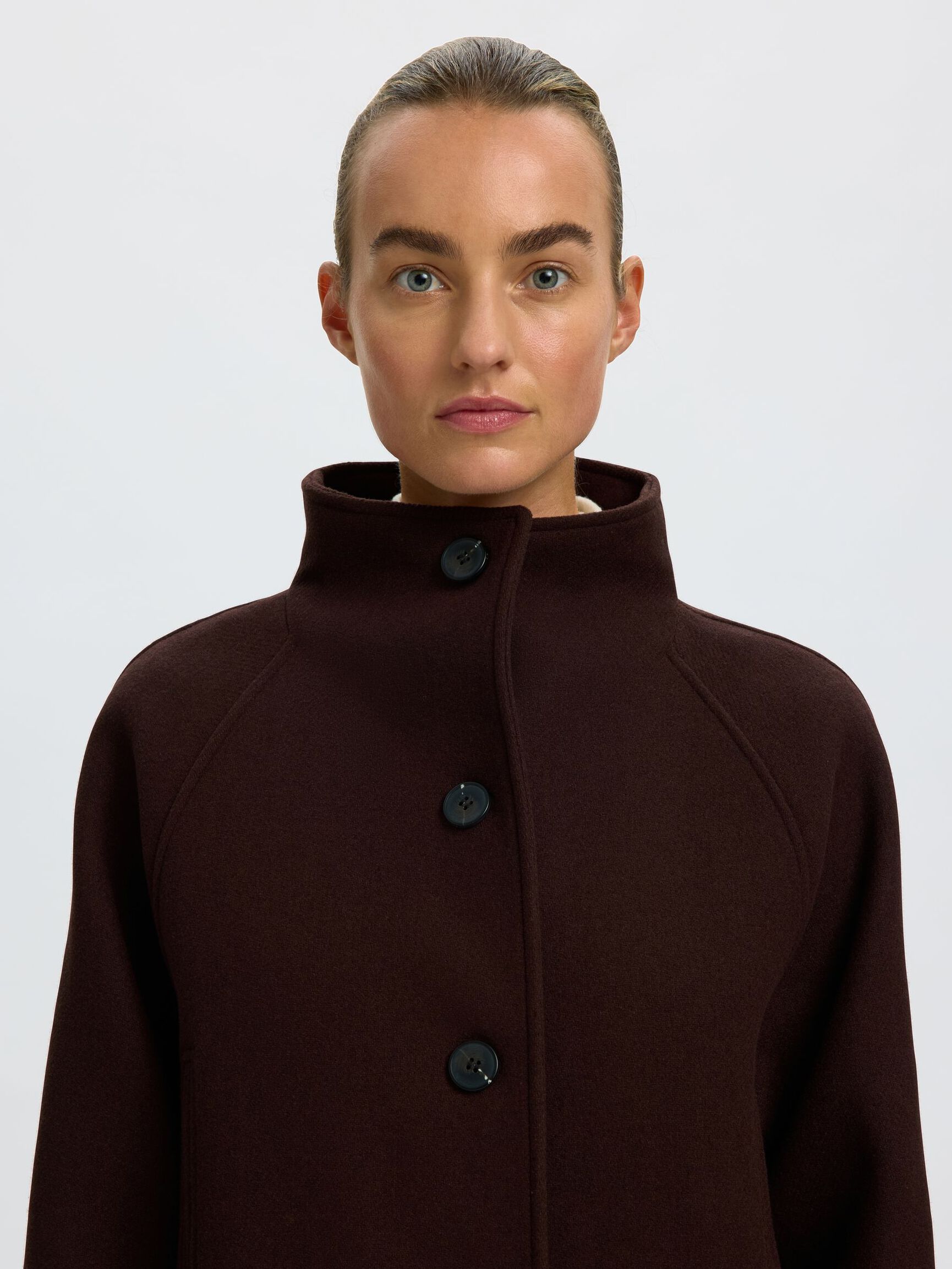 WOOL BLEND COAT, Delicioso, highres