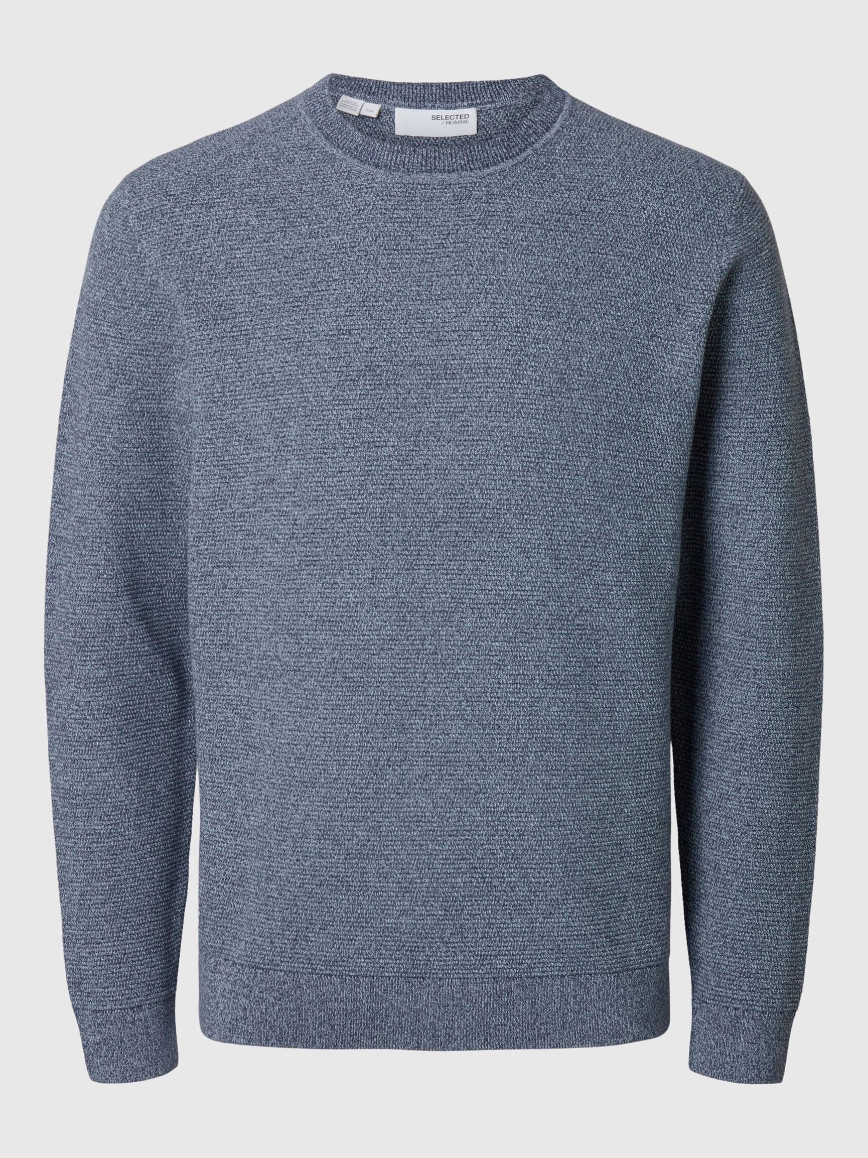 100% KATOEN PULLOVER MET RONDE HALS, Oceana, highres