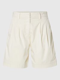 HIGH WAIST CHINOSHORTS, Birch, highres