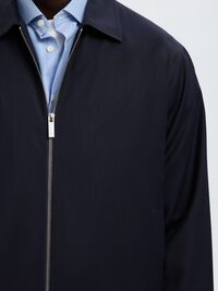 LIGHTWEIGHT SHORT JACKET, Dark Sapphire, highres