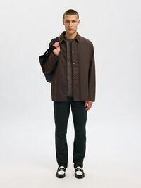 175 TEXTURIERTE SLIM FIT CHINO, Deep Forest, highres