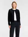 Selected STRUCTURED  KNITTED CARDIGAN, Black, highres - 16095762_Black_003.jpg