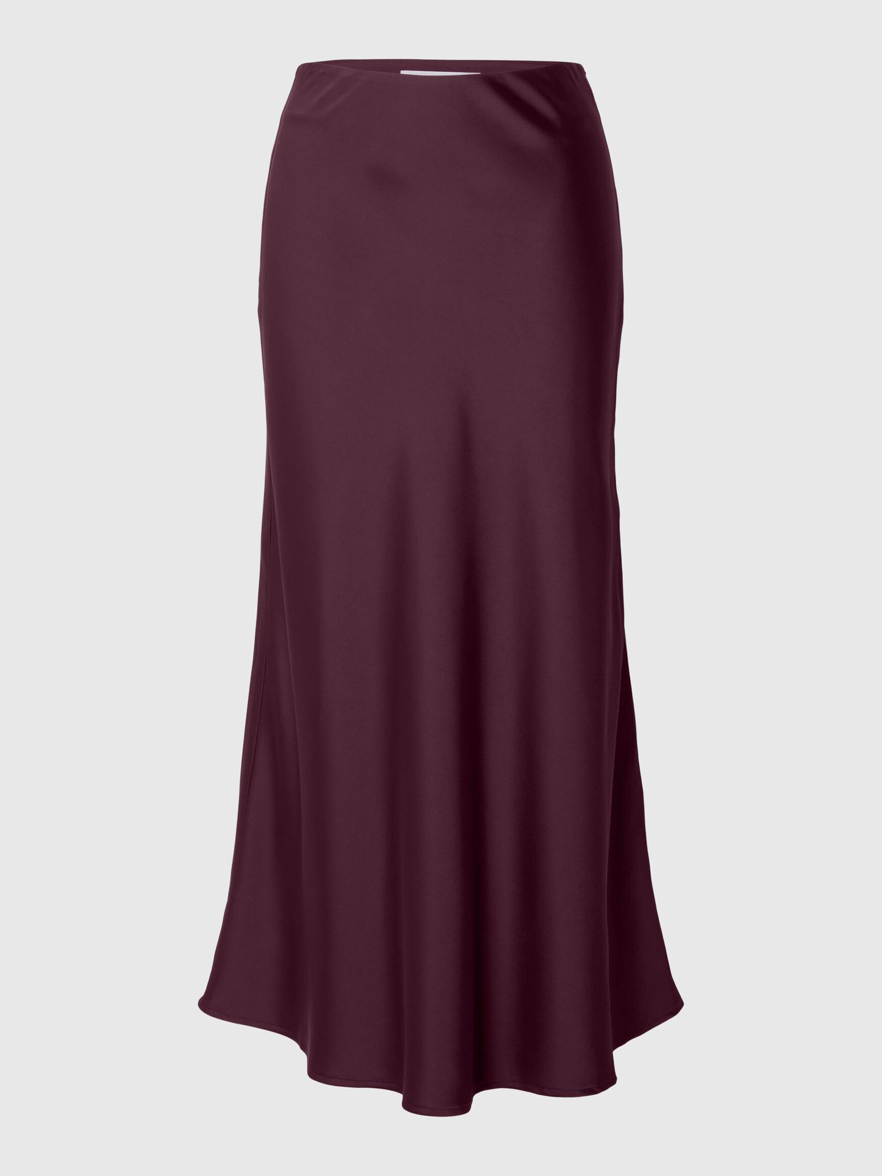 SATIN MIDI SKIRT, Fig, highres