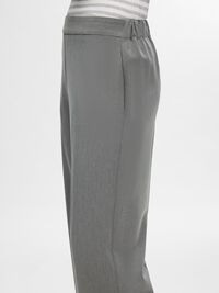 WIDE FIT TROUSERS, Medium Grey Melange, highres