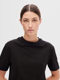 Selected MOCK-NECK T-SHIRT, Black, highres - 16092428_Black_006.jpg