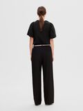 Selected RUFFLED COTTON T-SHIRT, Black, highres - 16093306_Black_004.jpg