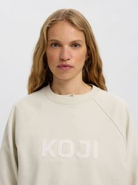 ORGANIC COTTON LONG SLEEVED SWEATSHIRT, Silver Birch, highres