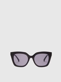 MONTURA DE OJOS DE GATO GAFAS DE SOL, Black, highres
