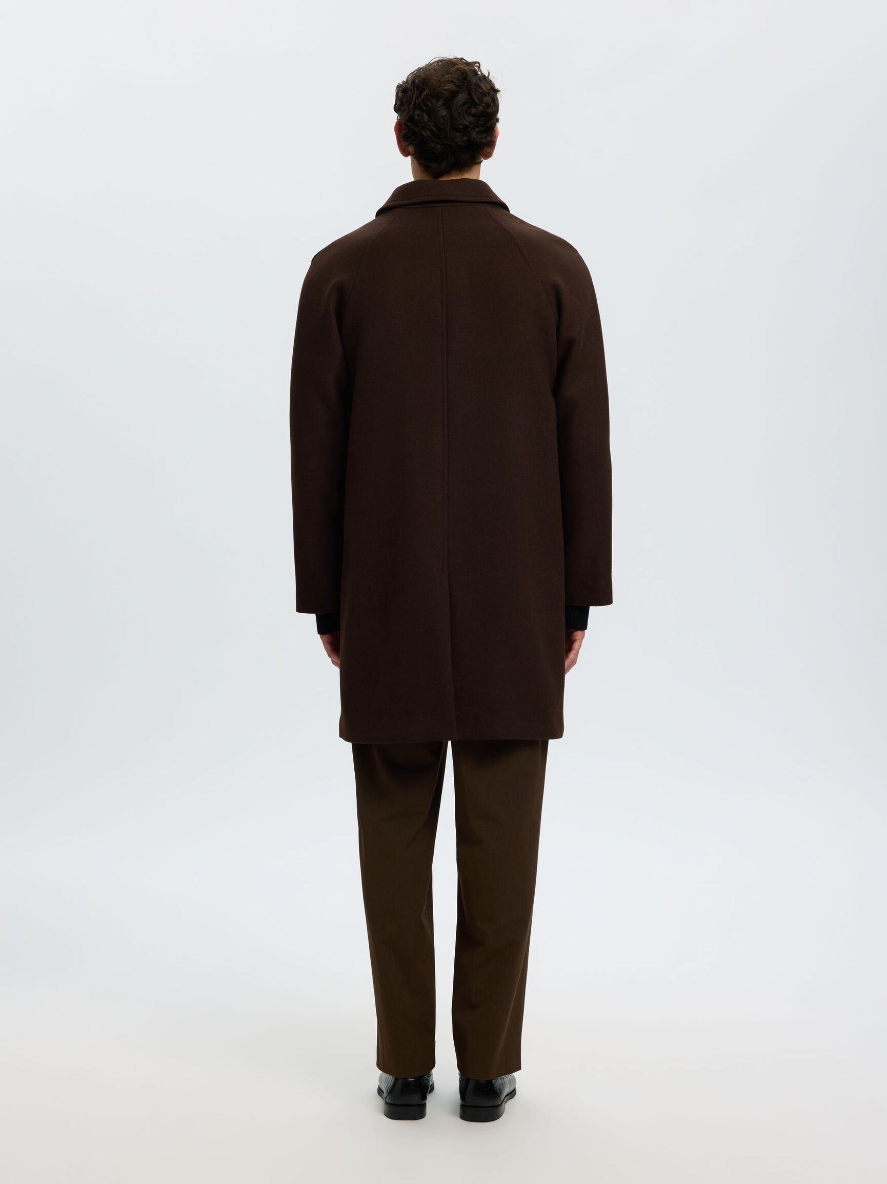 WOOL BLEND COAT, Delicioso, highres