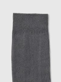 COTTON BLEND SOCKS, Dark Shadow, highres