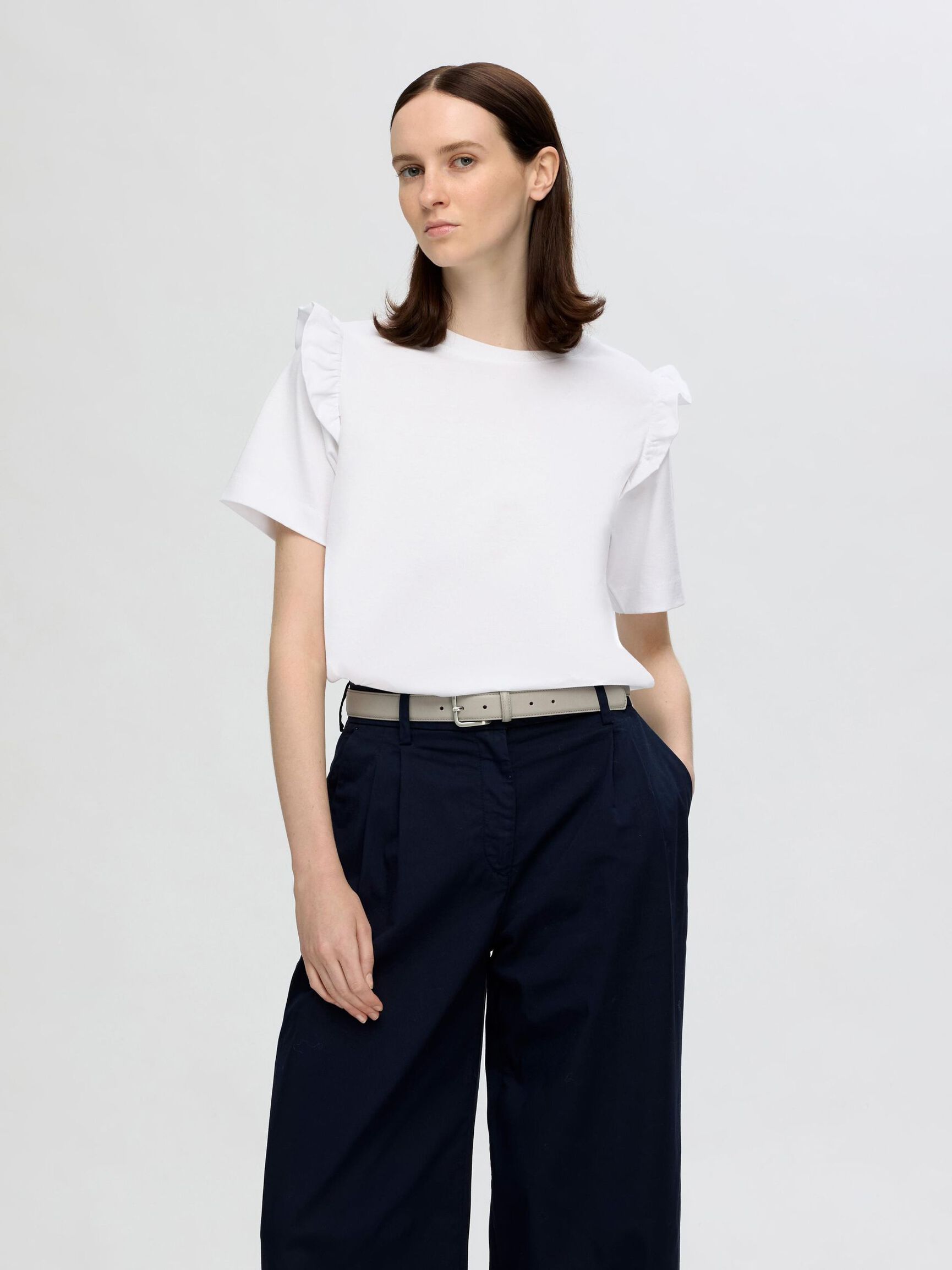 T-SHIRT, Bright White, highres