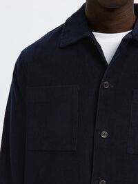 CORDUROY OVERSHIRT, Sky Captain, highres