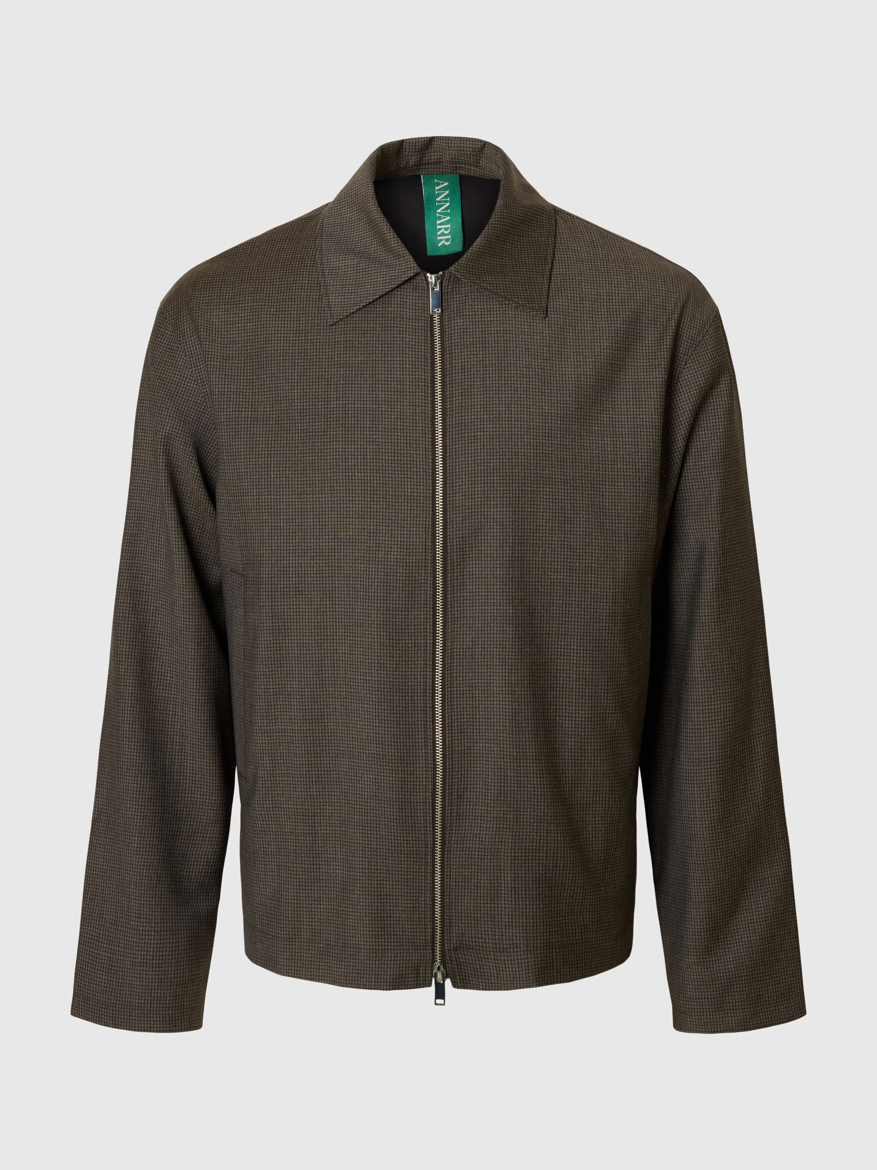 WOOL OVERSHIRT, Major Brown, highres