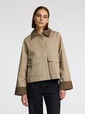 Selected BOXY FIT SHORT JACKET, Greige, highres - 16099378_Greige_003.jpg