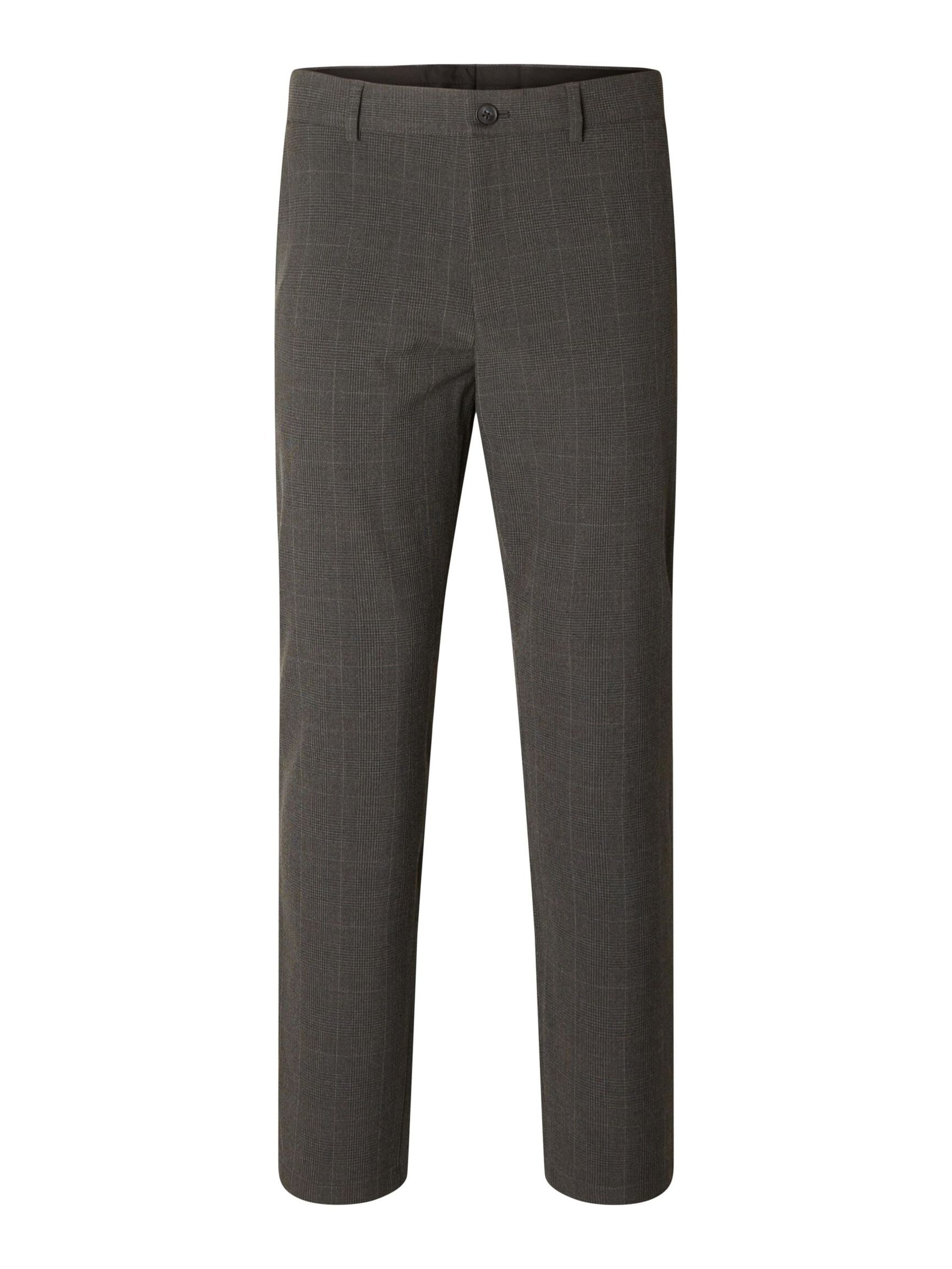 175 COUPE SLIM PANTALON, Grey Melange, highres