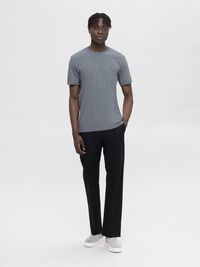 REGULAR T-SHIRT, Medium Grey Melange, highres