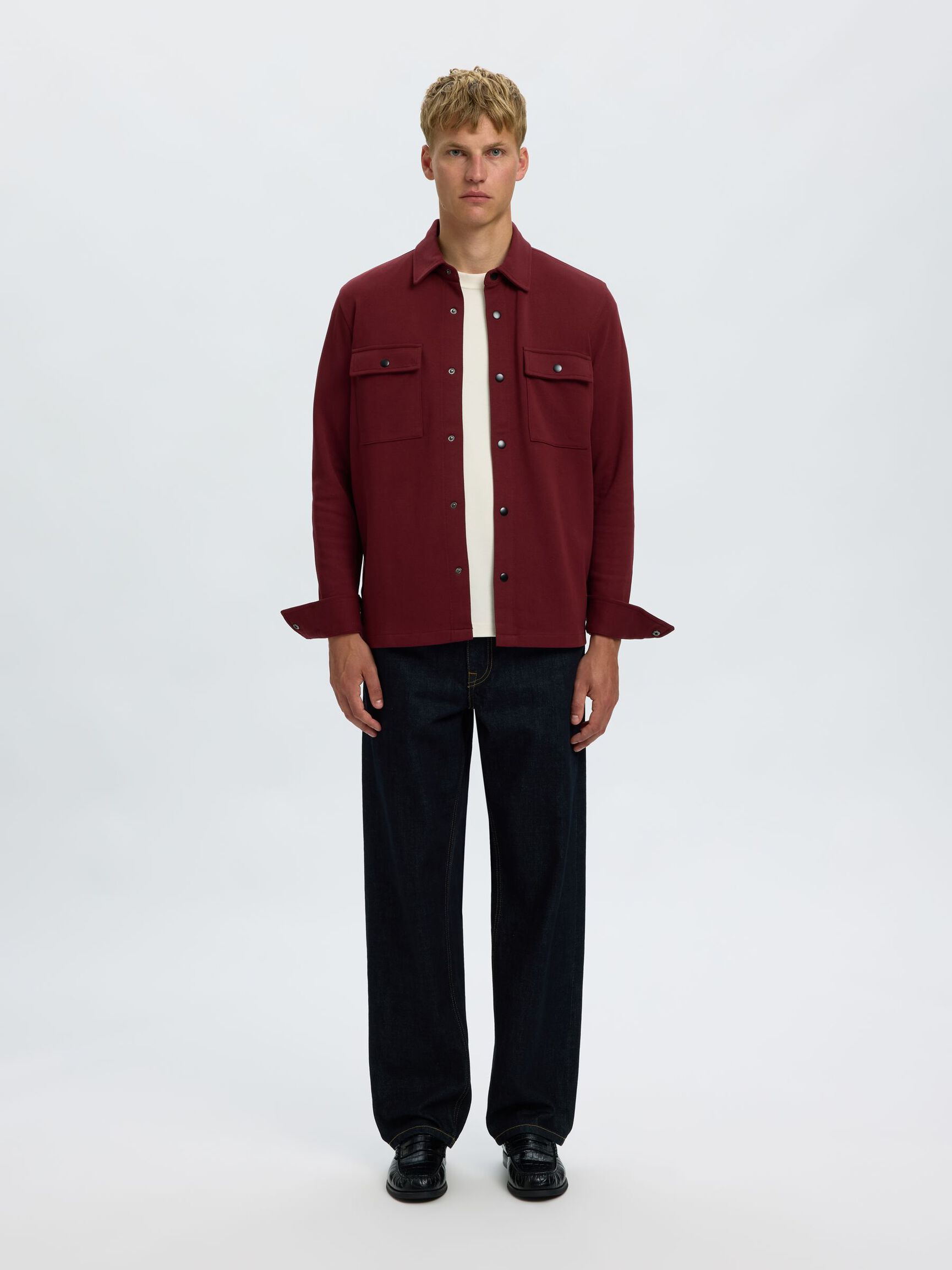 KLASSISCHES OVERSHIRT, Tawny Port, highres