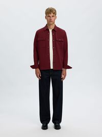 KLASSISCHES OVERSHIRT, Tawny Port, highres