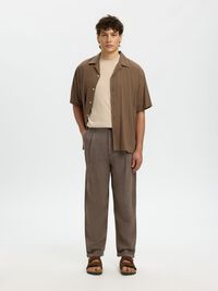 CROPPED RELAXED FIT HOSE, Delicioso, highres